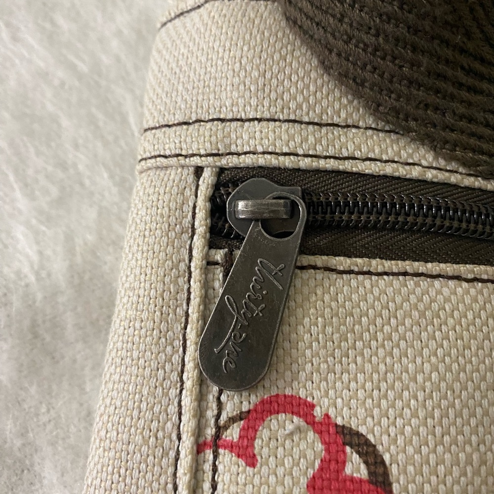 Thirty One Crossbody bag Multiple zippers and Adjustable Strap - Picture 3 of 7